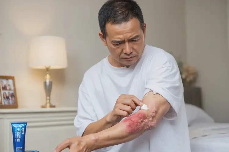 男生身上經(jīng)常起濕疹不管它會(huì)自己自愈嗎(圖3)