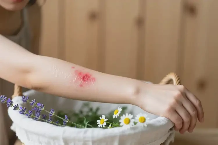 青年人手臂上偶爾長濕疹可不可以徹底自愈(圖1)