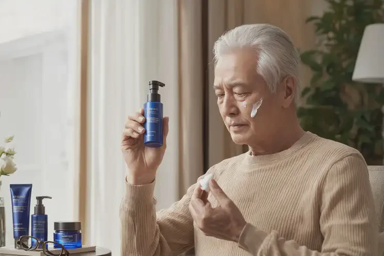 老人臉上起濕疹可不可以根治(圖2)