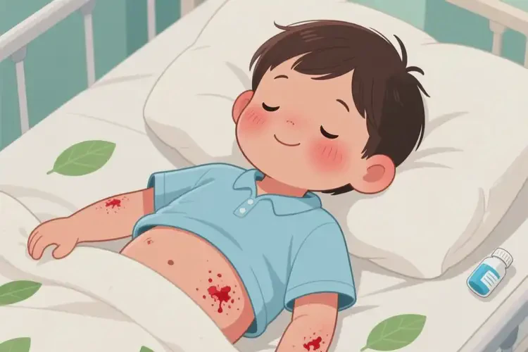 小孩肚子上經(jīng)常長(zhǎng)濕疹能徹底自愈嗎(圖4)