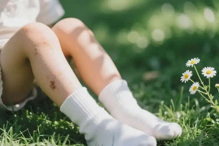 少兒小腿上經(jīng)常起濕疹不管它會(huì)自己好嗎(圖3)