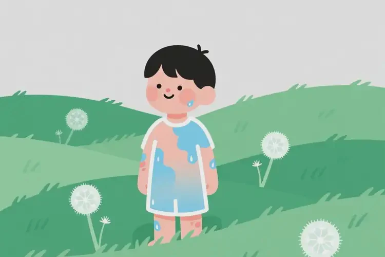 小孩全身容易起湿疹不管它会自己痊愈吗(图1)