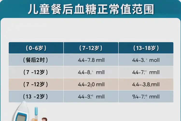 小孩餐后血糖5點4是怎么回事(圖4)