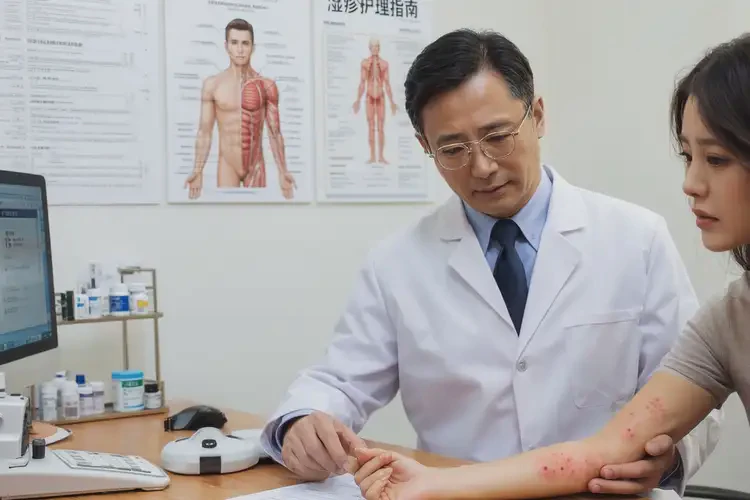 青年人大腿上偶爾長(zhǎng)濕疹可不可以徹底自愈(圖1)