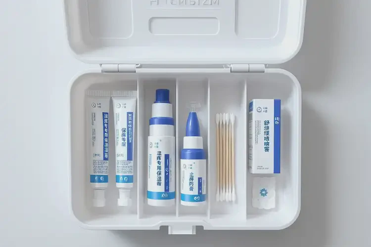 女生腳上出濕疹不管它會(huì)自己好嗎(圖1)