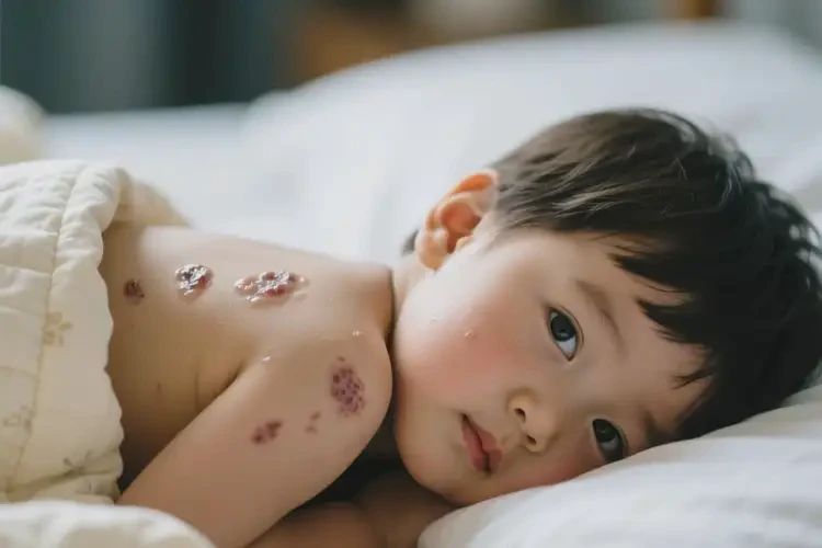 小孩身上經(jīng)常長(zhǎng)濕疹可不可以根治(圖1)