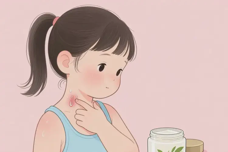 小學生脖子長濕疹不管它會自己自愈嗎(圖3)