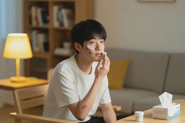 青少年脸上经常长湿疹可不可以彻底自愈(图2)