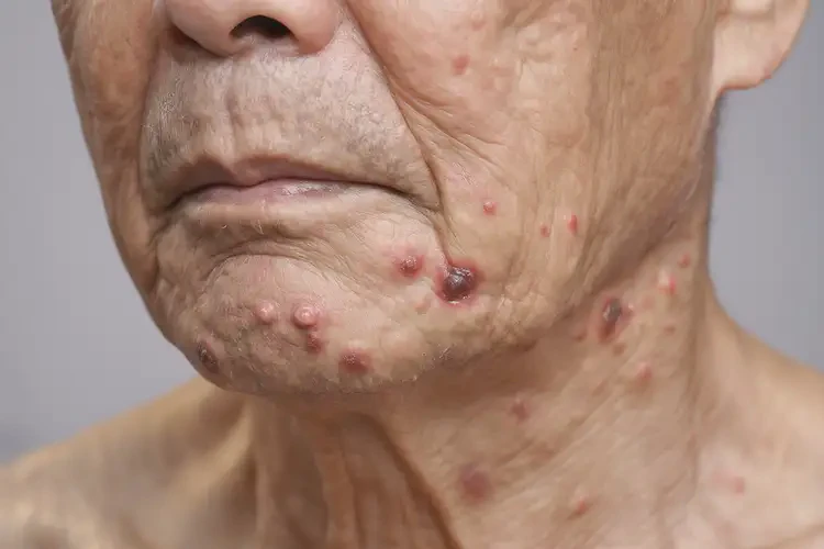 老年人脖子有湿疹不管它会自己好吗(图4)