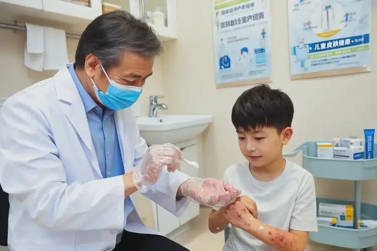 小孩手臂上長濕疹可不可以根治(圖3)