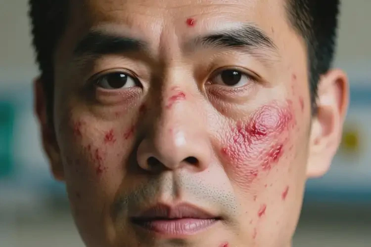 男人臉上經(jīng)常長濕疹能不能根治(圖4)