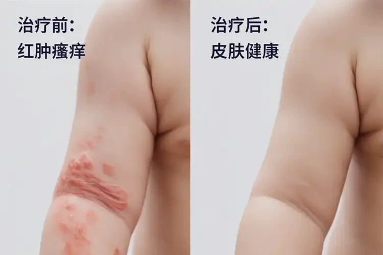 寶寶手臂有濕疹能夠徹底治愈嗎(圖4)