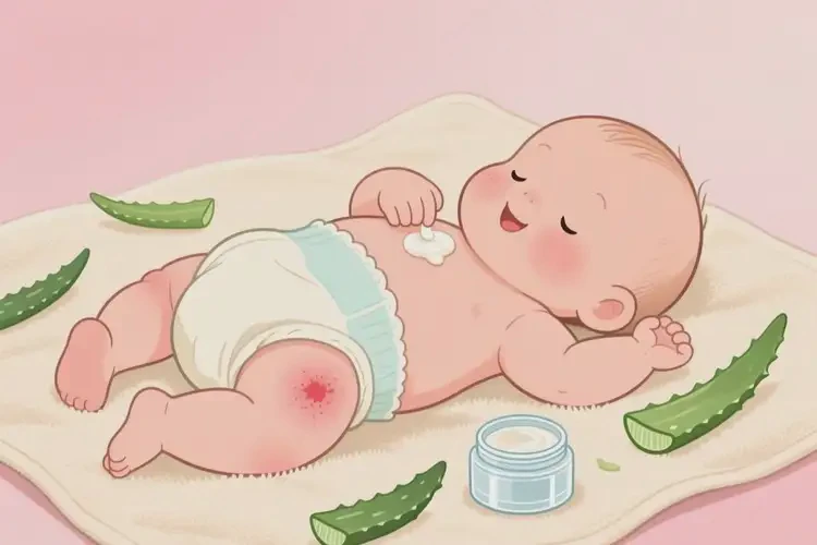 孩子屁股偶爾長濕疹不管它會自己好嗎(圖4)