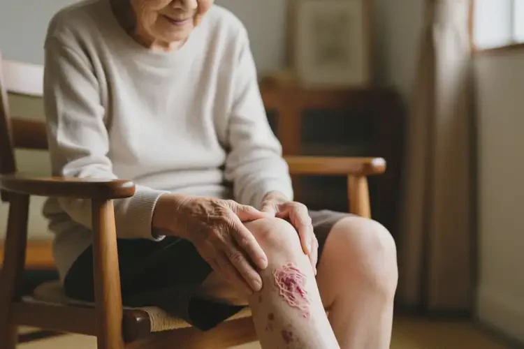 老人大腿出濕疹能徹底自愈嗎(圖3)