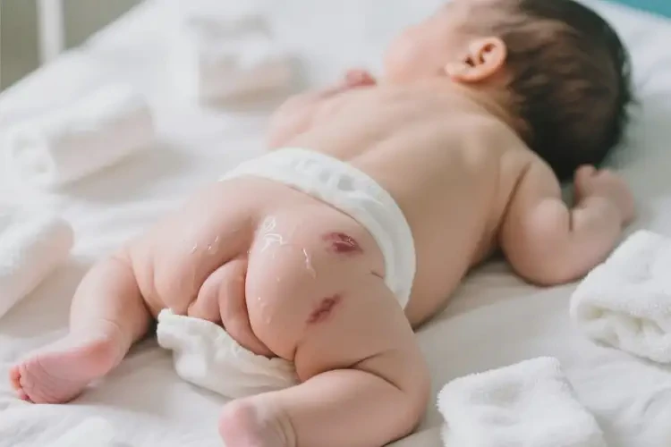 小孩屁股容易起濕疹能徹底自愈嗎(圖3)