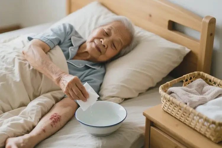 高齡老人小腿出現(xiàn)濕疹能不能根治(圖3)