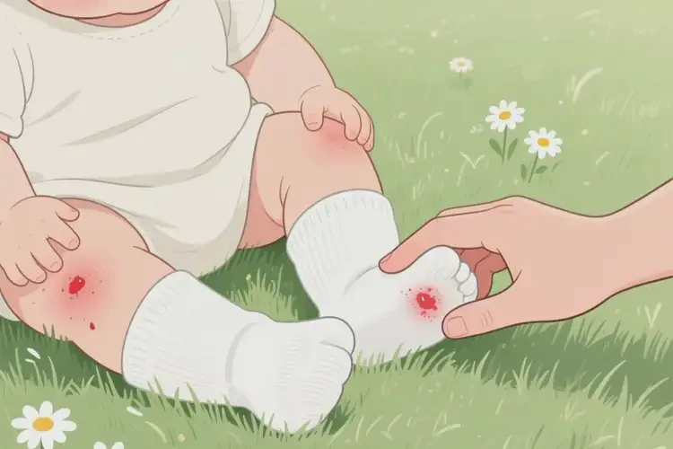 婴幼儿脚上容易长湿疹不管它会自己痊愈吗(图4)