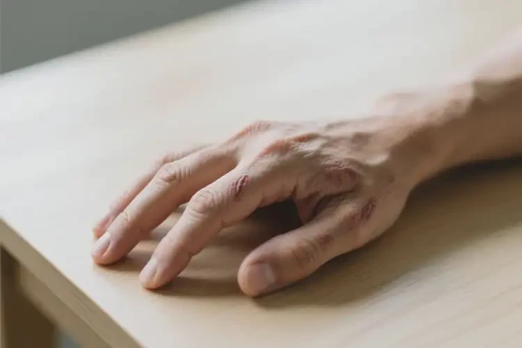 男生手上偶爾起濕疹不管它會(huì)自己好嗎(圖3)