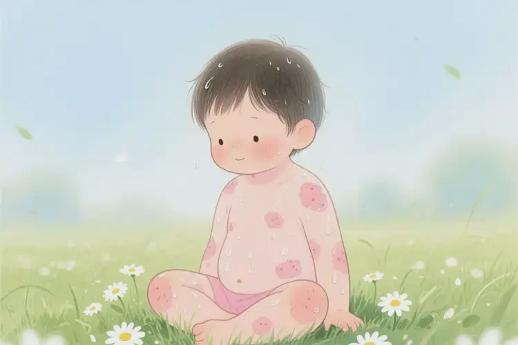 小孩全身容易起湿疹不管它会自己痊愈吗(图4)