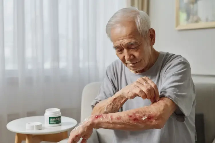 高齡老人身上出濕疹能不能根治(圖1)