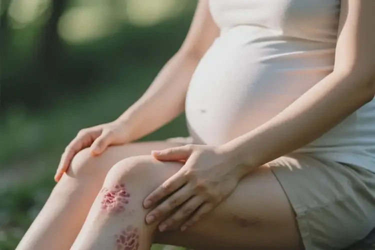 孕婦身上經(jīng)常長濕疹能夠徹底治愈嗎(圖2)