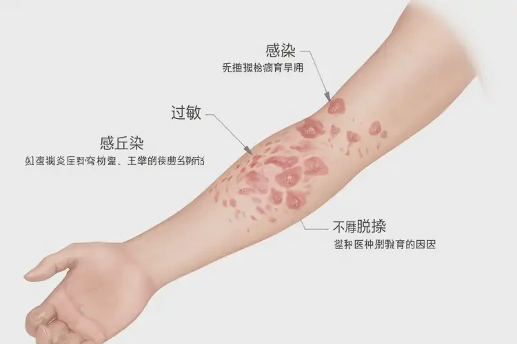 女人肛周偶爾起濕疹不管它會(huì)自己自愈嗎(圖3)