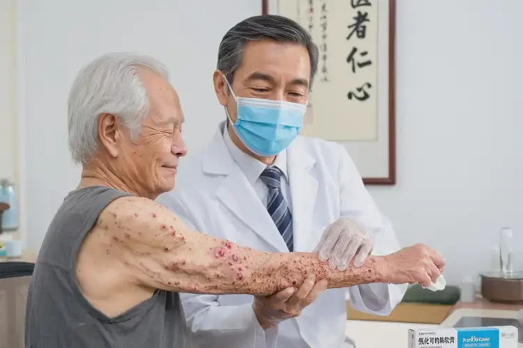 高齡老人身上出濕疹能不能根治(圖3)