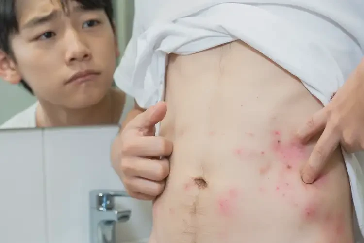 青少年肚子出現(xiàn)濕疹能靠自己自愈嗎(圖4)