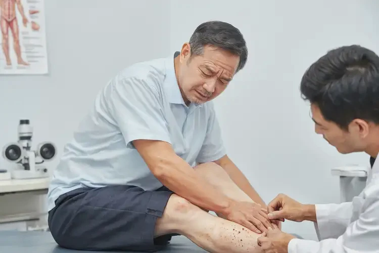 男性小腿偶尔起湿疹不管它会自己好吗(图3)