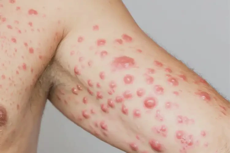 大學生小腿上經(jīng)常起濕疹不管它會自己自愈嗎(圖4)