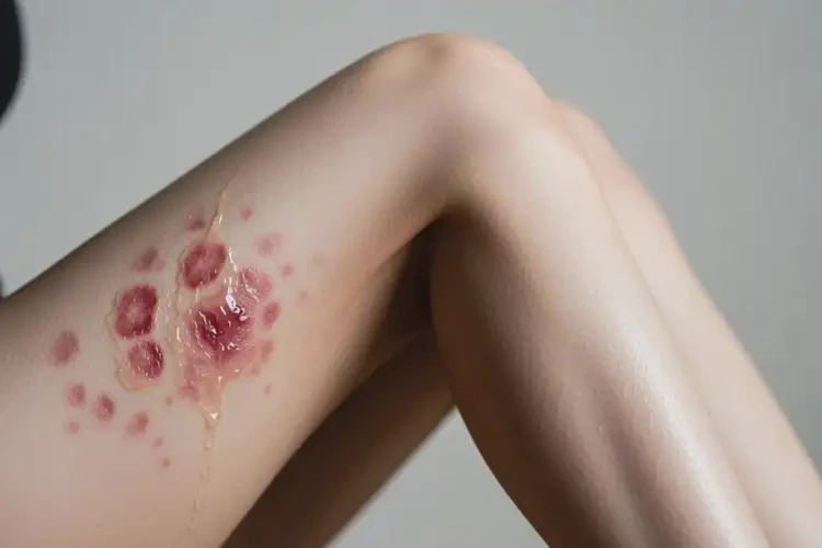 女人大腿有濕疹可不可以徹底自愈(圖2)