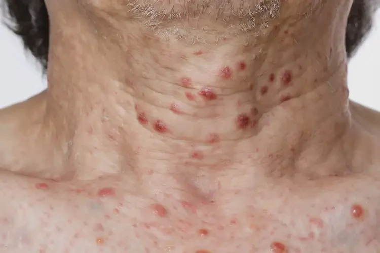 女生脖子出濕疹可以徹底自愈嗎(圖3)