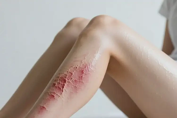 女人大腿經(jīng)常起濕疹能不能根治(圖4)