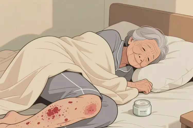 老年人大腿上經(jīng)常起濕疹不管它會(huì)自己痊愈嗎(圖3)