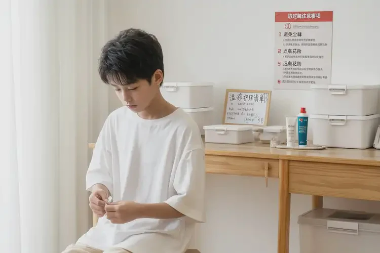 青少年大腿容易起湿疹不管它会自己痊愈吗(图1)