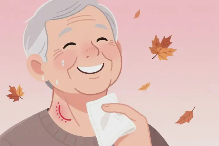 老年人脖子上經(jīng)常起濕疹能夠徹底治愈嗎(圖1)