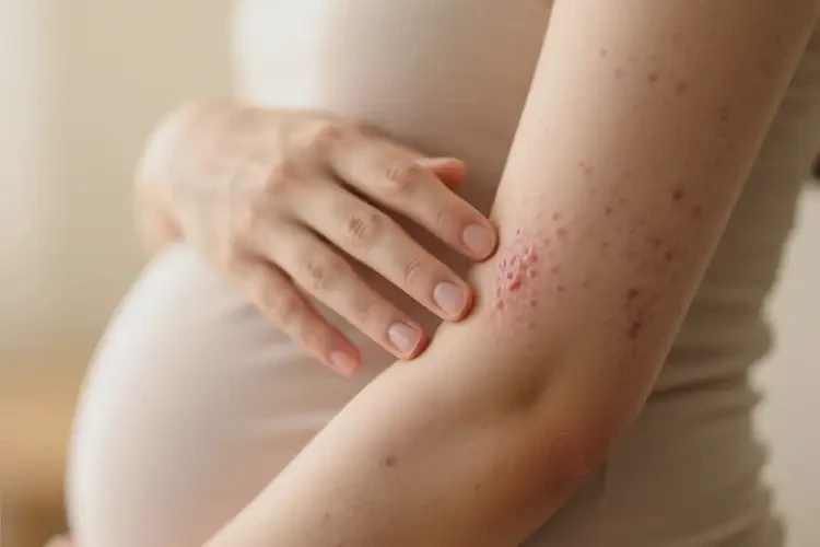 孕婦手臂有濕疹不管它會自己自愈嗎(圖3)