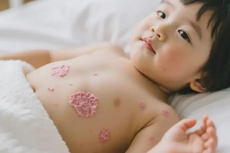 孩子肚子上有濕疹可不可以根治(圖4)