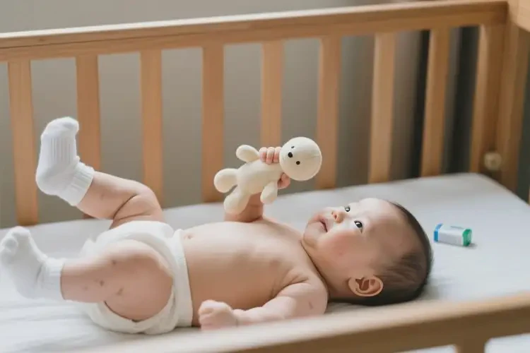 嬰兒身上長(zhǎng)濕疹不管它會(huì)自己好嗎(圖1)