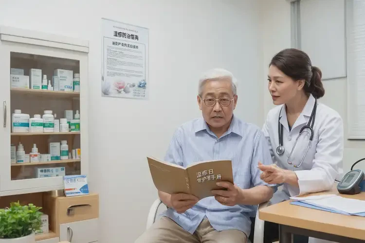 高齡老人手上起濕疹能不能根治(圖1)