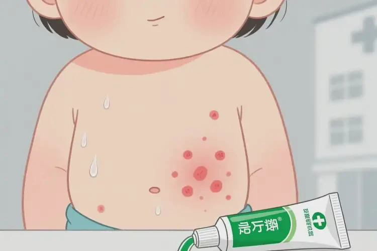 兒童肚子上出濕疹可不可以根治(圖2)