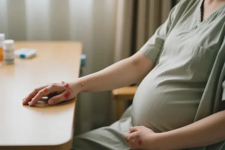 產(chǎn)婦手上長濕疹不管它會自己好嗎(圖2)