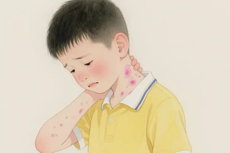 小學(xué)生脖子上偶爾起濕疹不管它會(huì)自己好嗎(圖2)