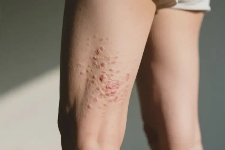 女性大腿上出湿疹可以彻底自愈吗(图3)