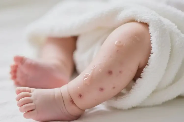 新生兒四肢偶爾起濕疹能徹底自愈嗎(圖2)