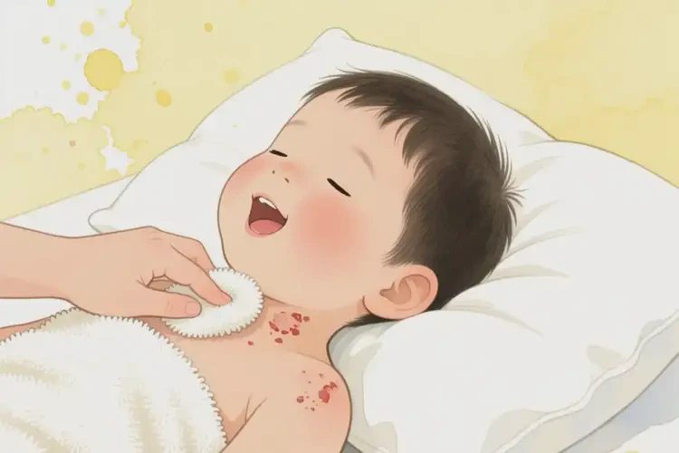 孩子面部出濕疹可不可以根治(圖2)