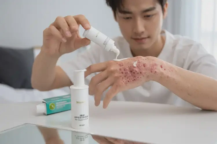 青年人手上經(jīng)常起濕疹不管它會自己自愈嗎(圖2)