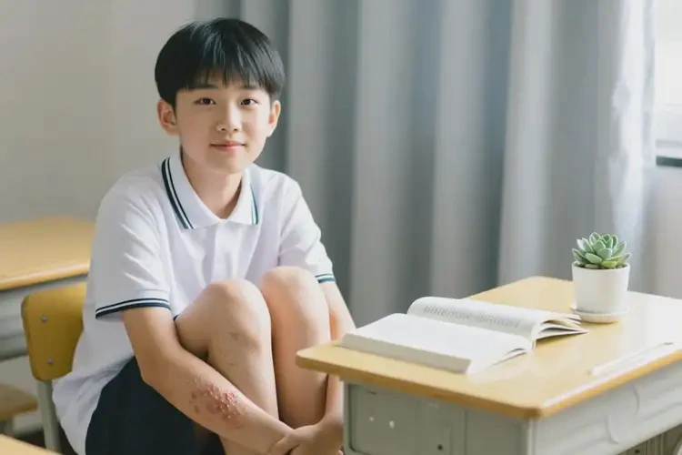 中學(xué)生身上經(jīng)常長(zhǎng)濕疹能靠自己自愈嗎(圖2)