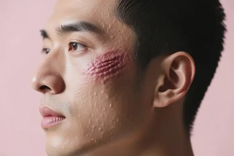 男性面部長(zhǎng)濕疹不管它會(huì)自己好嗎(圖2)