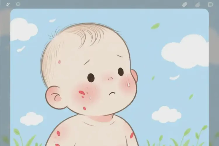 幼兒臉上長(zhǎng)濕疹不管它會(huì)自己痊愈嗎(圖4)